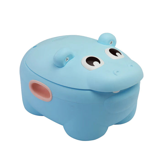 LuvLap Hippo Dippo Potty Seat Blue