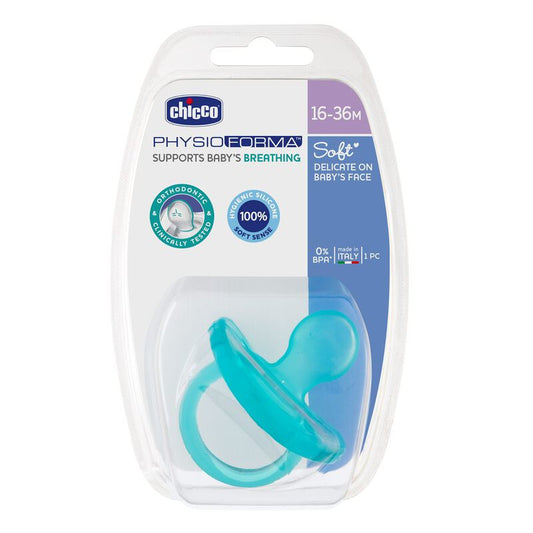 SOOTHER PH.SOFT BLUE SIL16-36M 1PC B