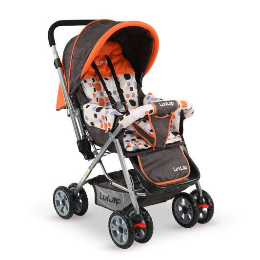 Luvlap Sunshine Baby Stroller - Orange