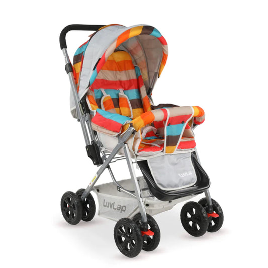LuvLap Sunshine Baby Stroller - Stripes