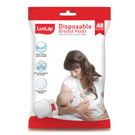 Luvlap Breast Pads, 48 Count (Pack of 2)