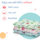 LuvLap Premium Baby Washcloths, 7 Pcs, Starfish Print