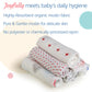 LuvLap Premium Baby Washcloth for New Born, 100% Muslin Cotton Cloth, Washable, Reusable, Absorbent, Extra Soft Face Towels/Washcloth for Babies, 6 Pcs, Star, Baloons Print