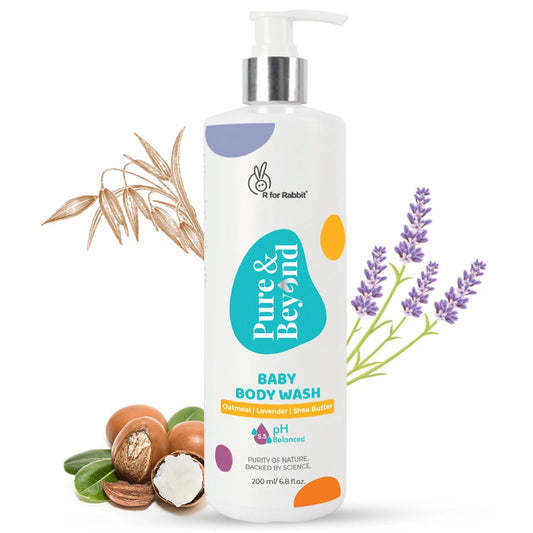 R For Rabbit  Pure & Beyond Baby Wash Oatmeal 200ml