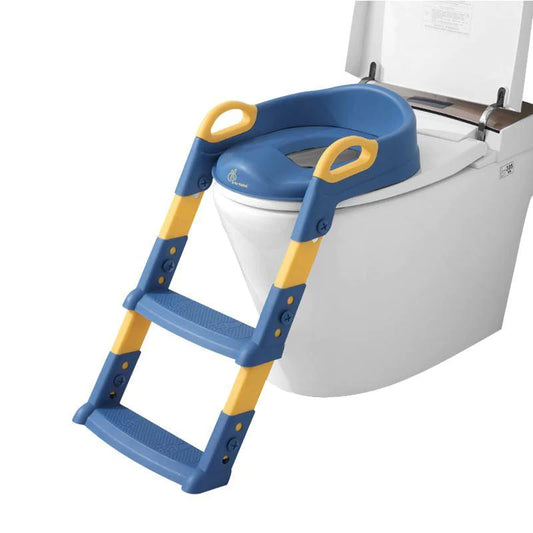 R For Rabbit Hilltop Potty Step stool -Blue Yellow
