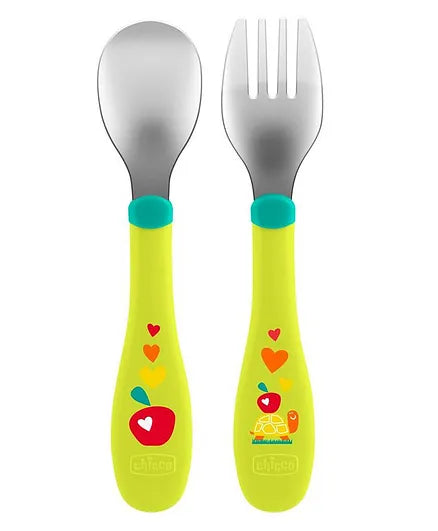 Chicco Metal Cutlery (Color May Vary)