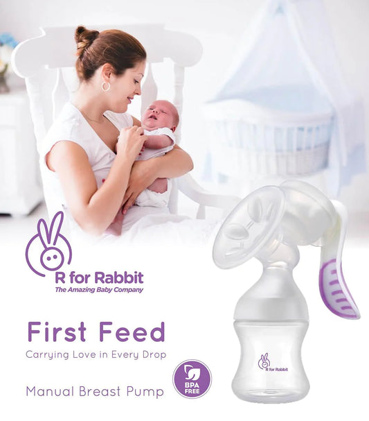 R For Rabbit-First Feed Breast Pump-Purple