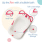 LuvLap Baby Bubble Bathtub with Anti-Slip - Pink