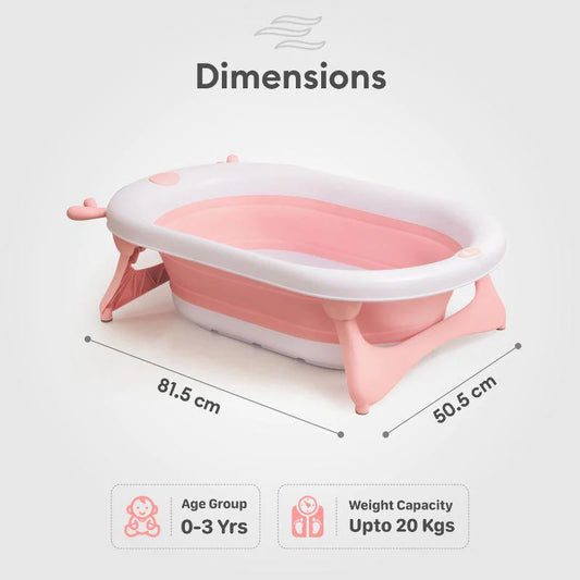 R For Rabbit Bubble Double Aqua Bath Tub -Pink