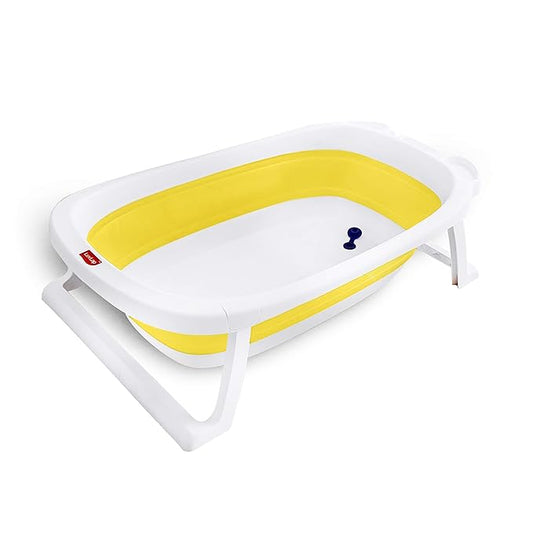 Luvlap Baby splash and fold bathtub - yellow