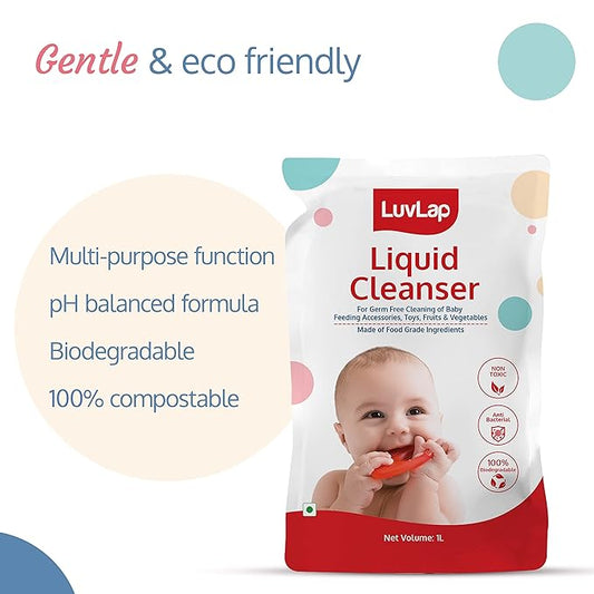 LuvLap Liquid Cleanser Refill pack - 1000 ml