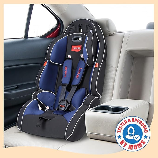 LuvLap Premier Baby Car Seat Blue. Suitable for 9 months - 12 yrs Child ( 9-36 kg)