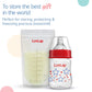 LuvLap Baby Breast Milk Storage Bags, BPA Free Disposable Milk Freezer Bags for Breast Feeding (Pack of 50 Bags)