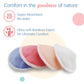 LuvLap Washable Bamboo Breast Pads - 14Pcs pack