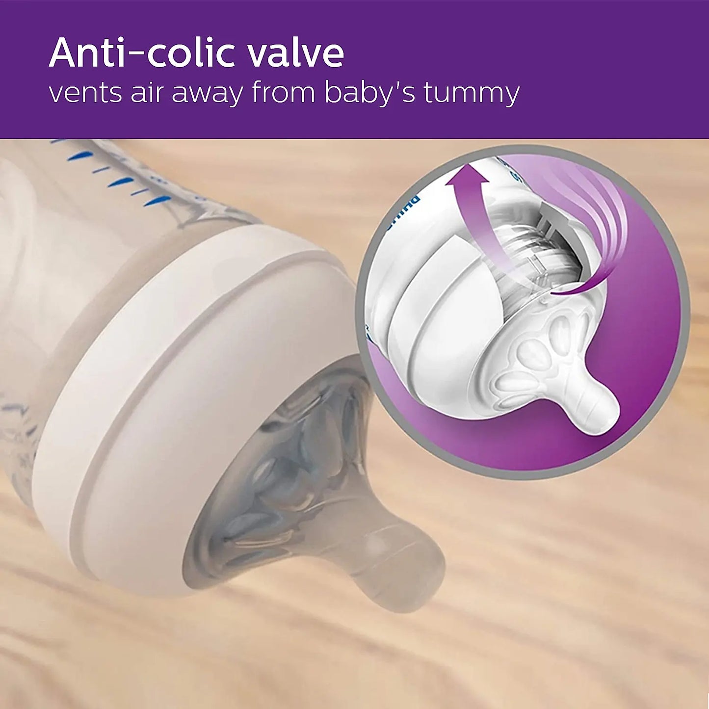 Avent Anti Colic Feeding Bottle - 260 ml