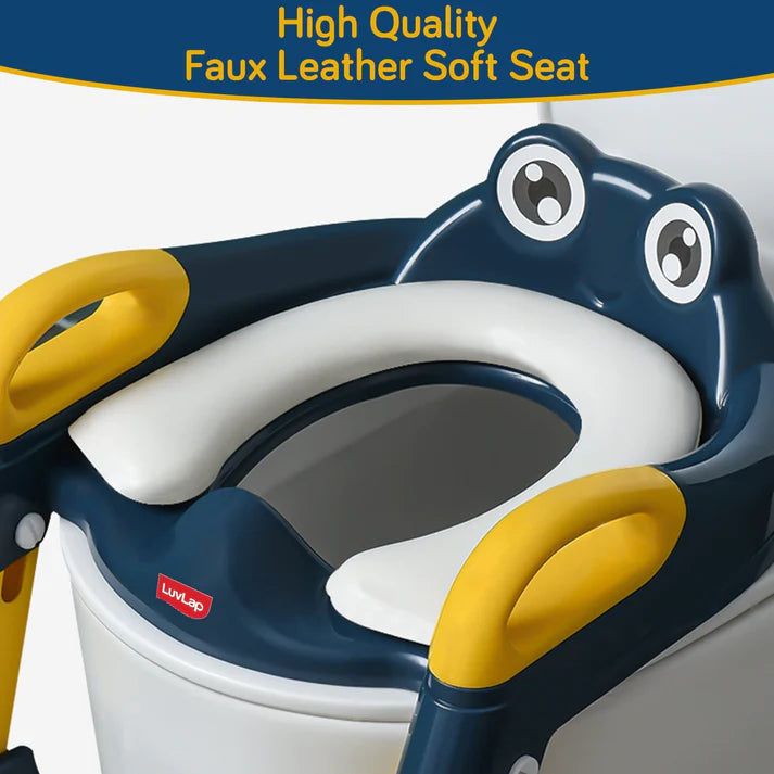 LuvLap ladder potty seat - Blue & yellow