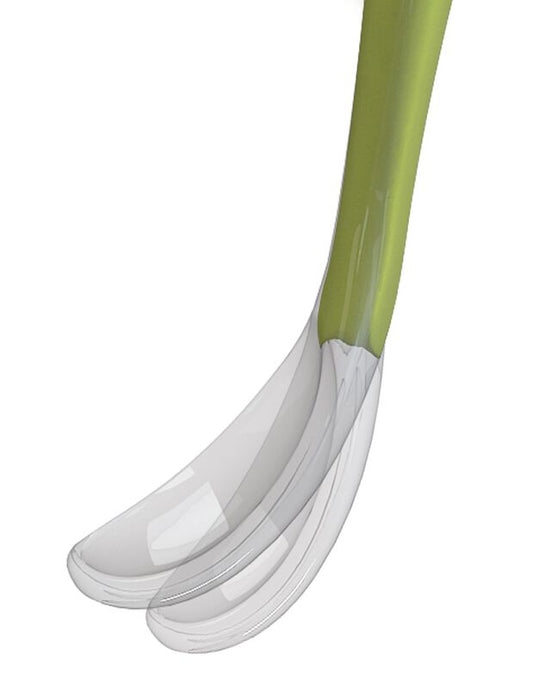 Chicco Soft Silicone Spoon - Green