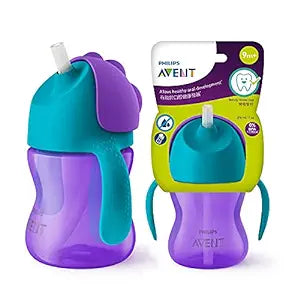 Avent Bendy Straw Cup - 300 ml (Color May Vary)