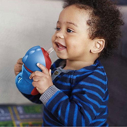 Avent Bendy Twin Handle Straw Cup - 200 ml (Color May Vary)