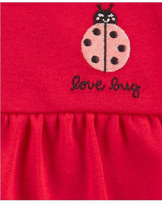 Carters 4-Piece Ladybug Outfit Set - Pink 9 to 12