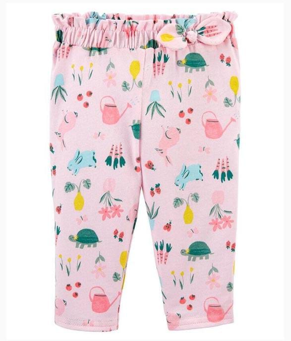 Carters 2-Piece Bunny Bodysuit Pant Set - Pink12 18